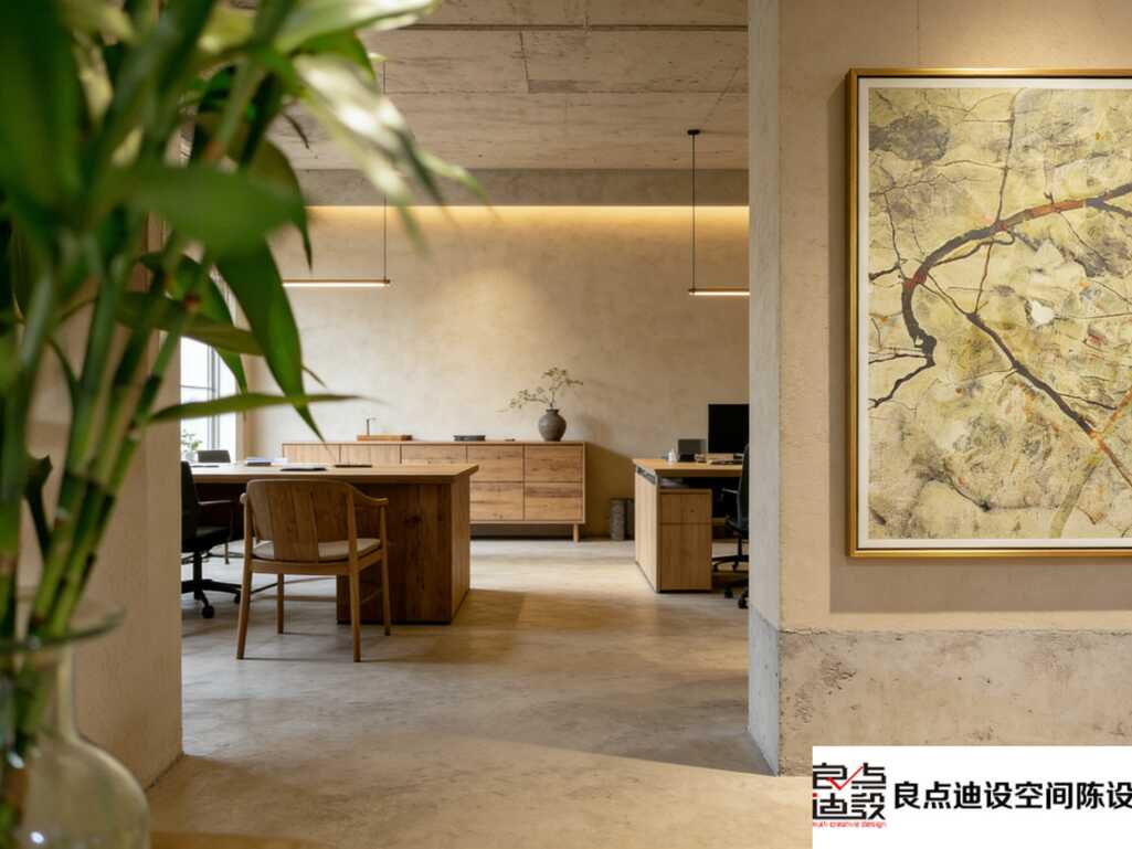 被问爆的松弛感办公室装修软装设计，进来抄作业!